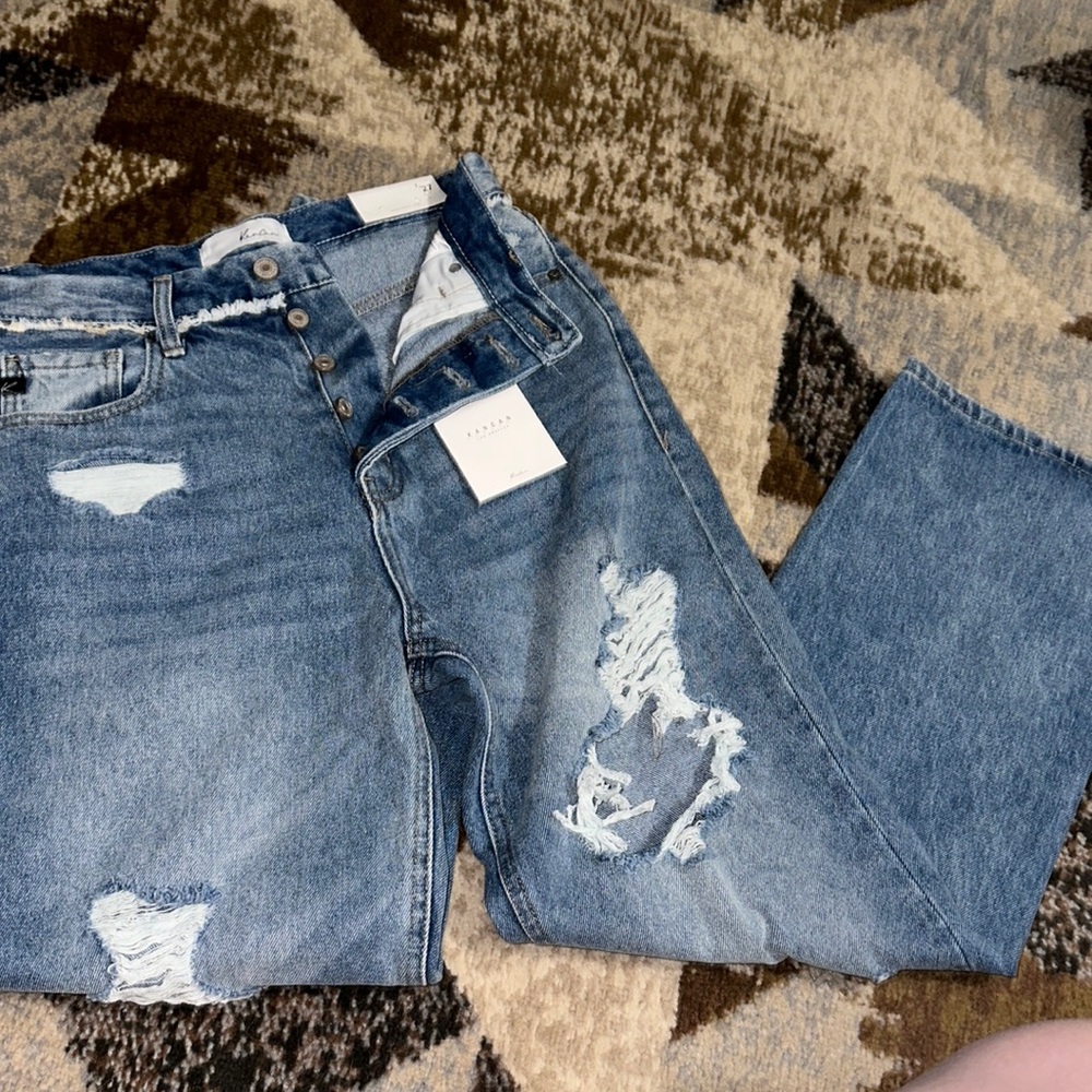 Light washed Kan Can Jeans